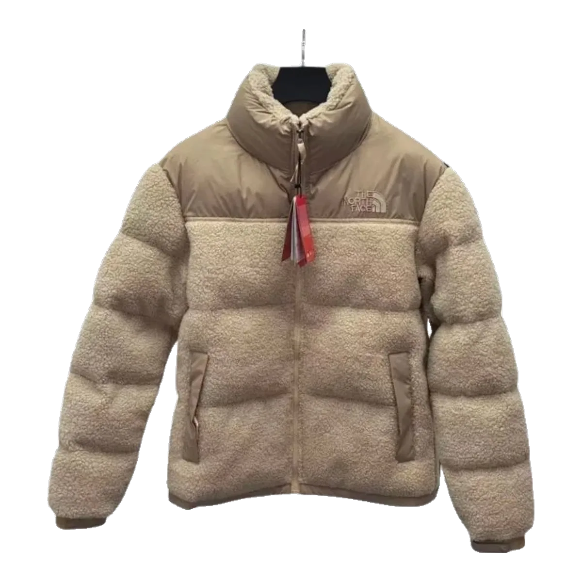 The North Face Nuptse Jacket Beige