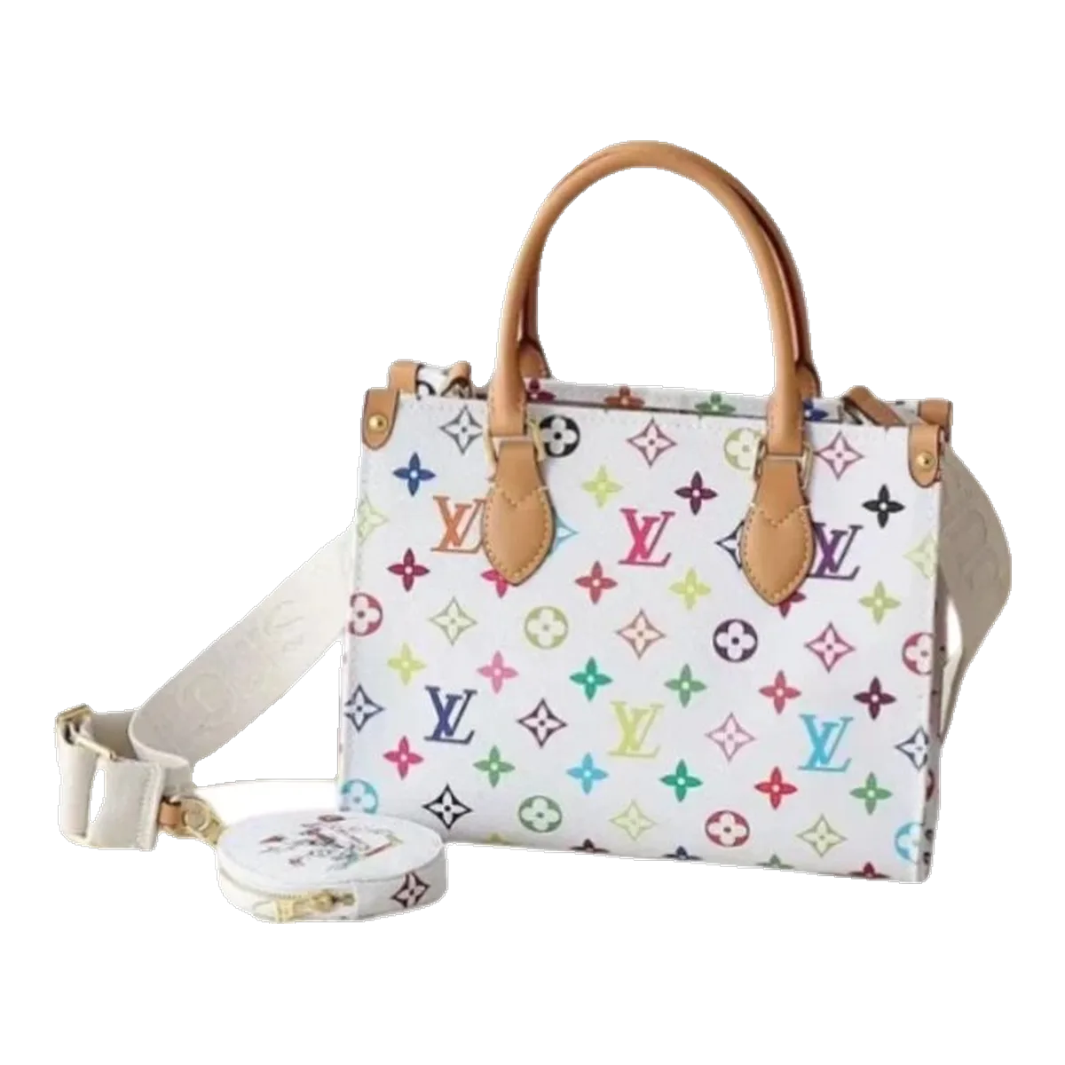 Louis Vuitton White Monogram Bag
