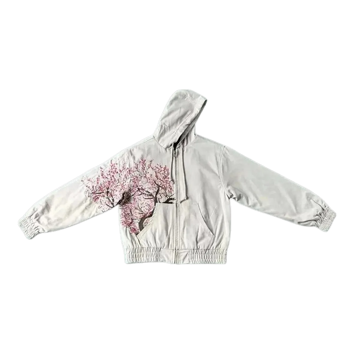 Derschutze Grey Hooded Coat