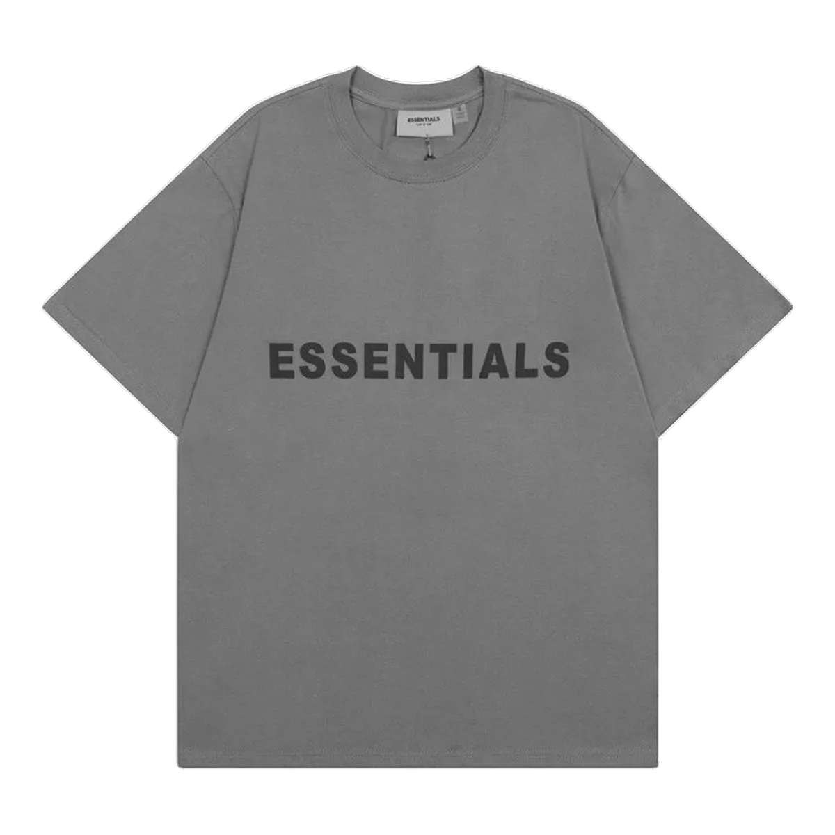 Essentials Grey Logo T-Shirt