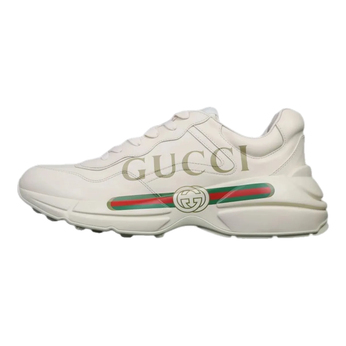 Gucci Cream Rhyton Sneakers