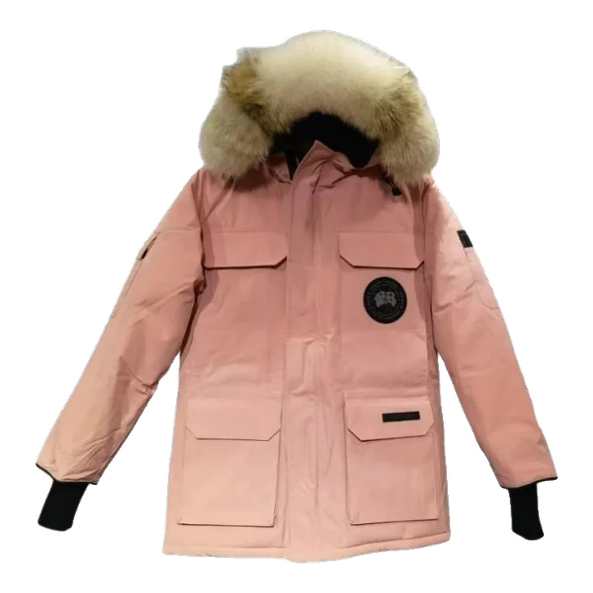 Canada Goose Pink Down Jacket