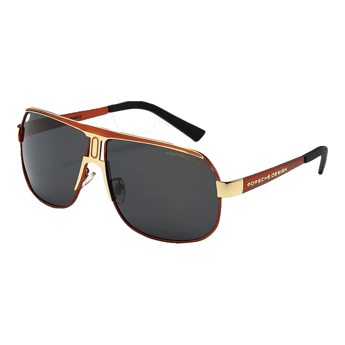 Porsche Design Gold Frame Sunglasses