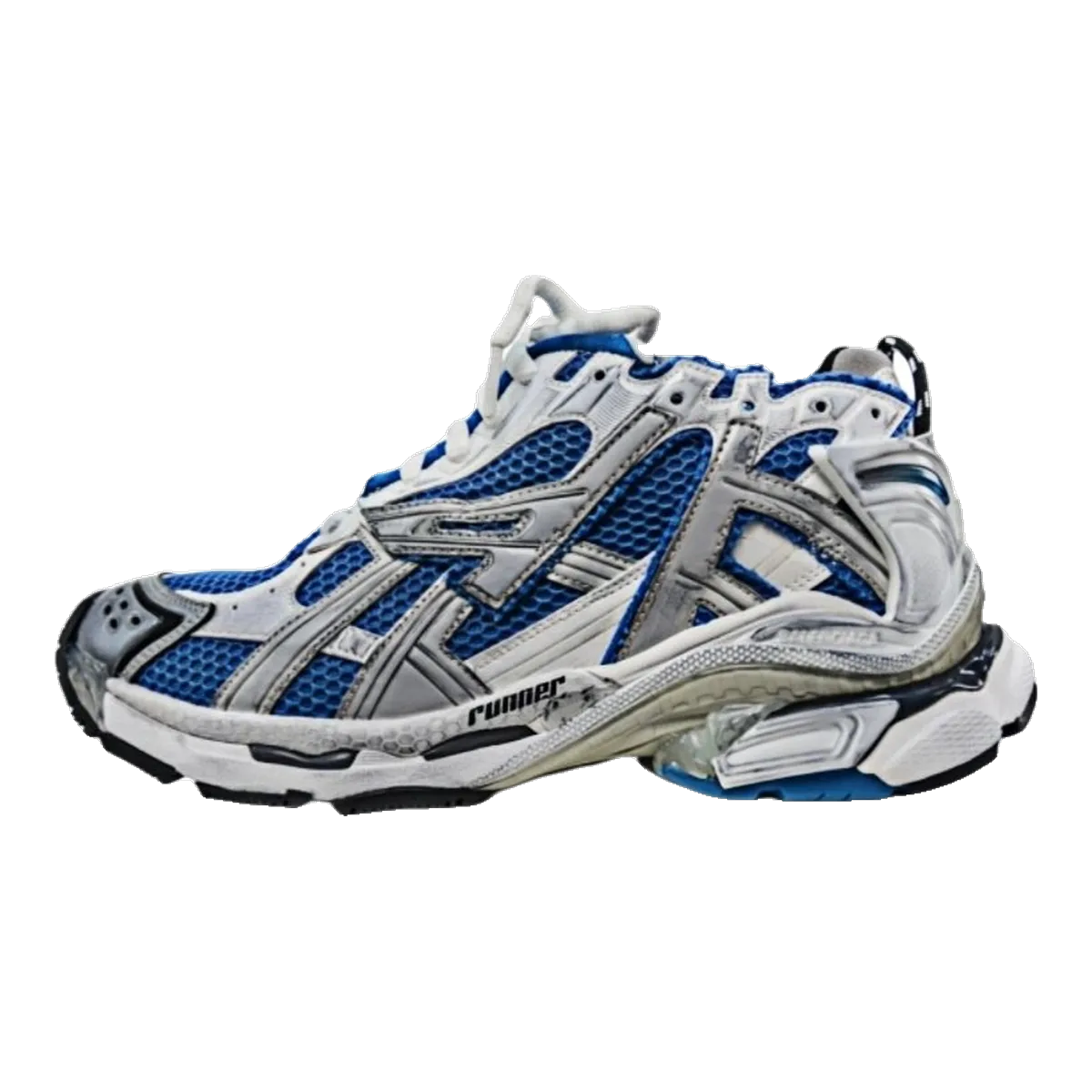 Balenciaga Blue Track Sneakers