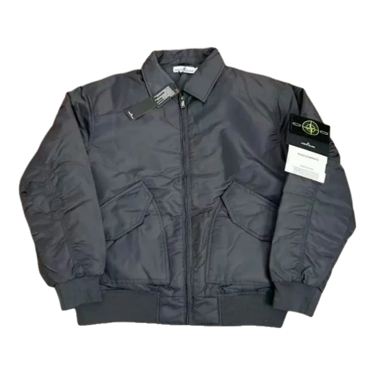 Stone Island Nylon Jacket Grey
