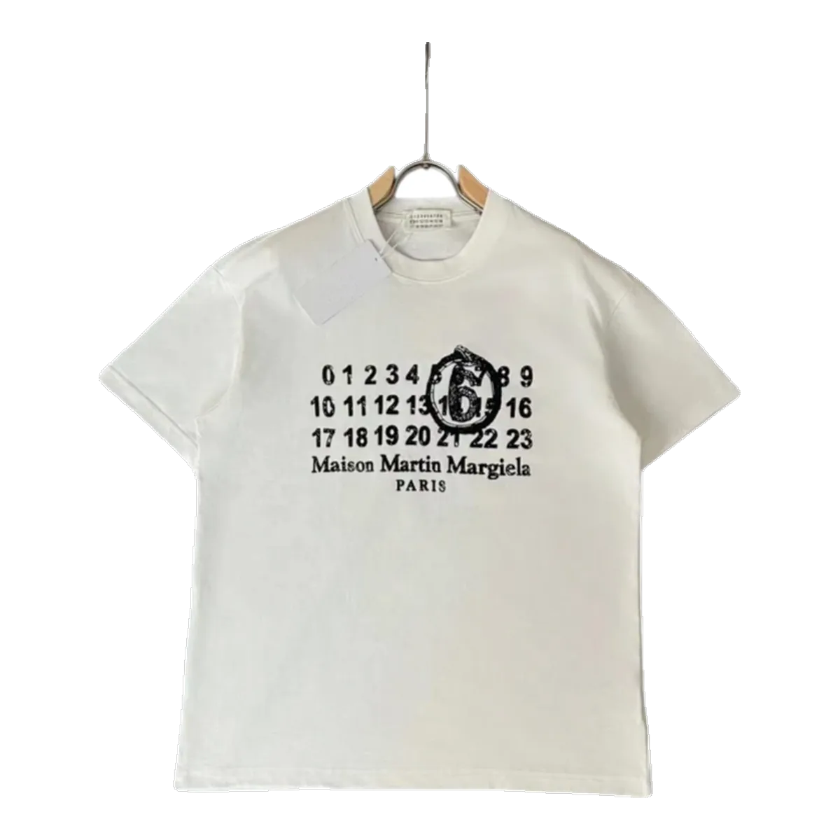 Maison Margiela Numbers T-Shirt White