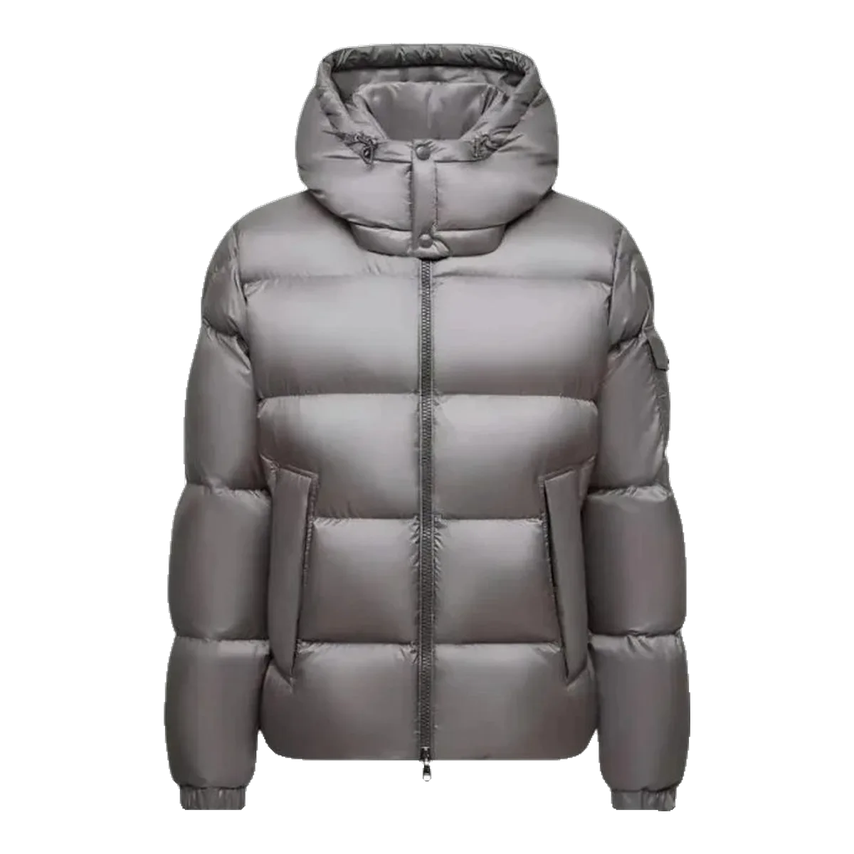 Moncler Grey Down Jacket
