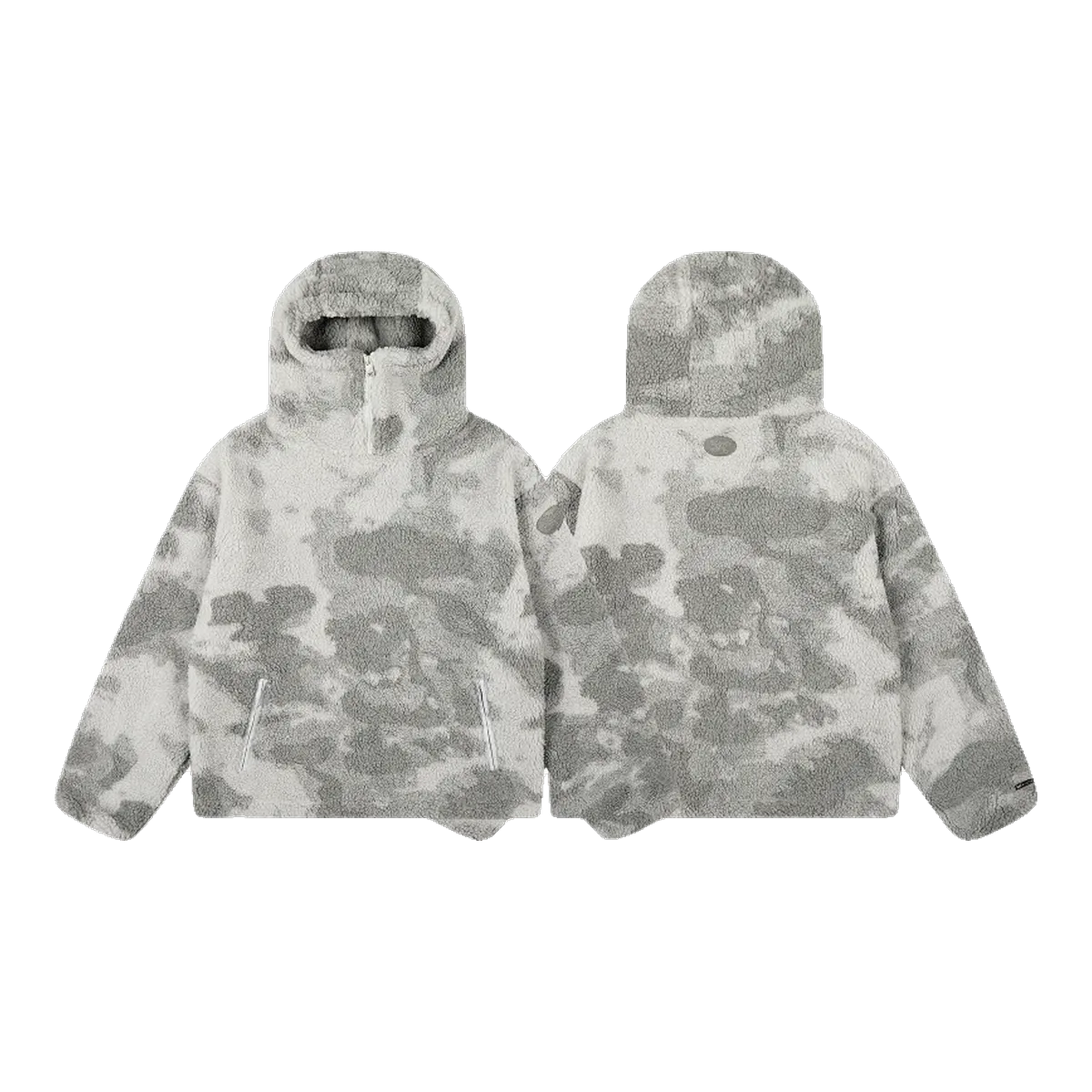 Mertra Grey Camo Hoodie