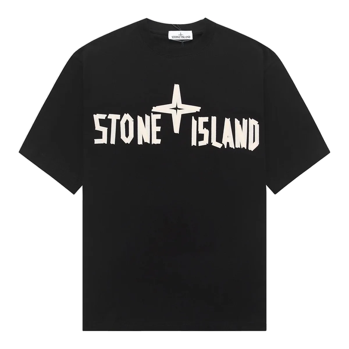 Stone Island Logo T-Shirt Black