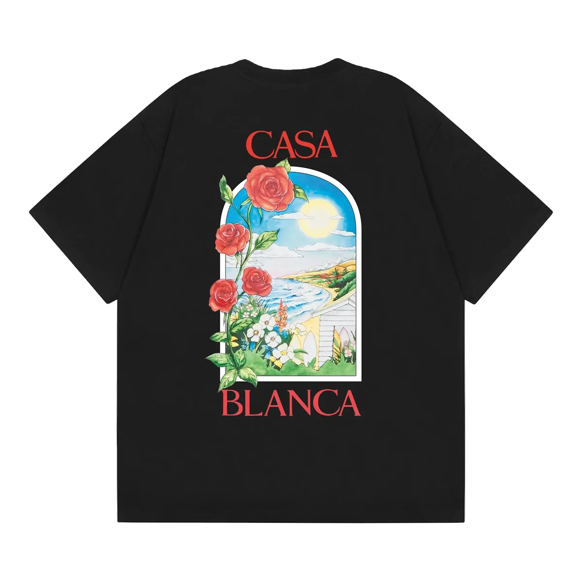 Casablanca Graphic Tee Black