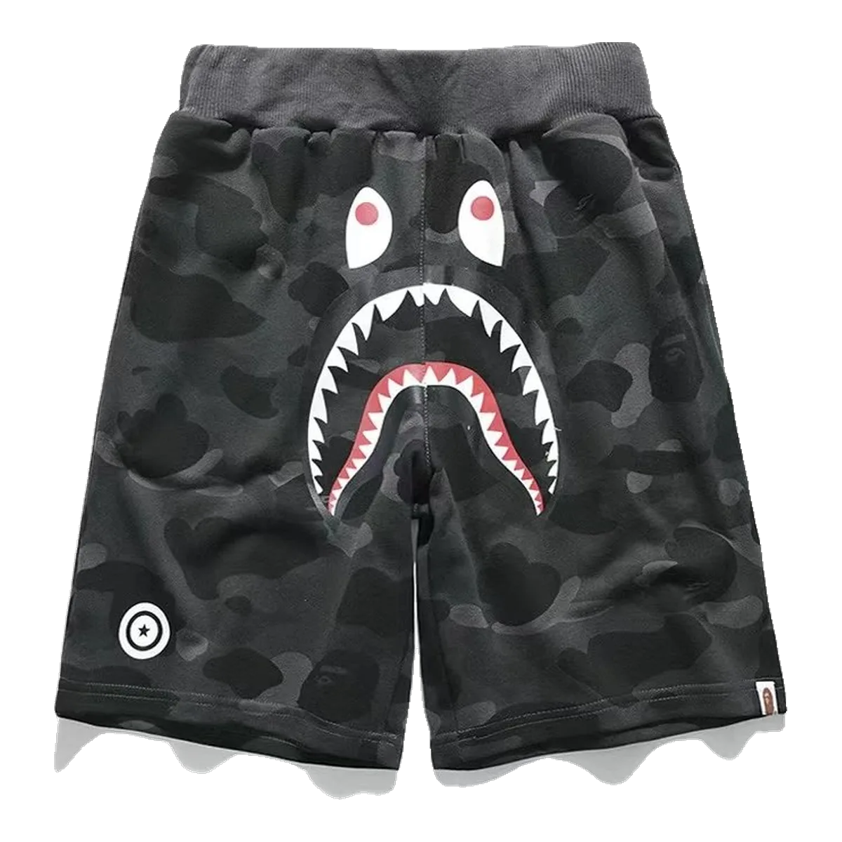 Bape Black Camo Shorts