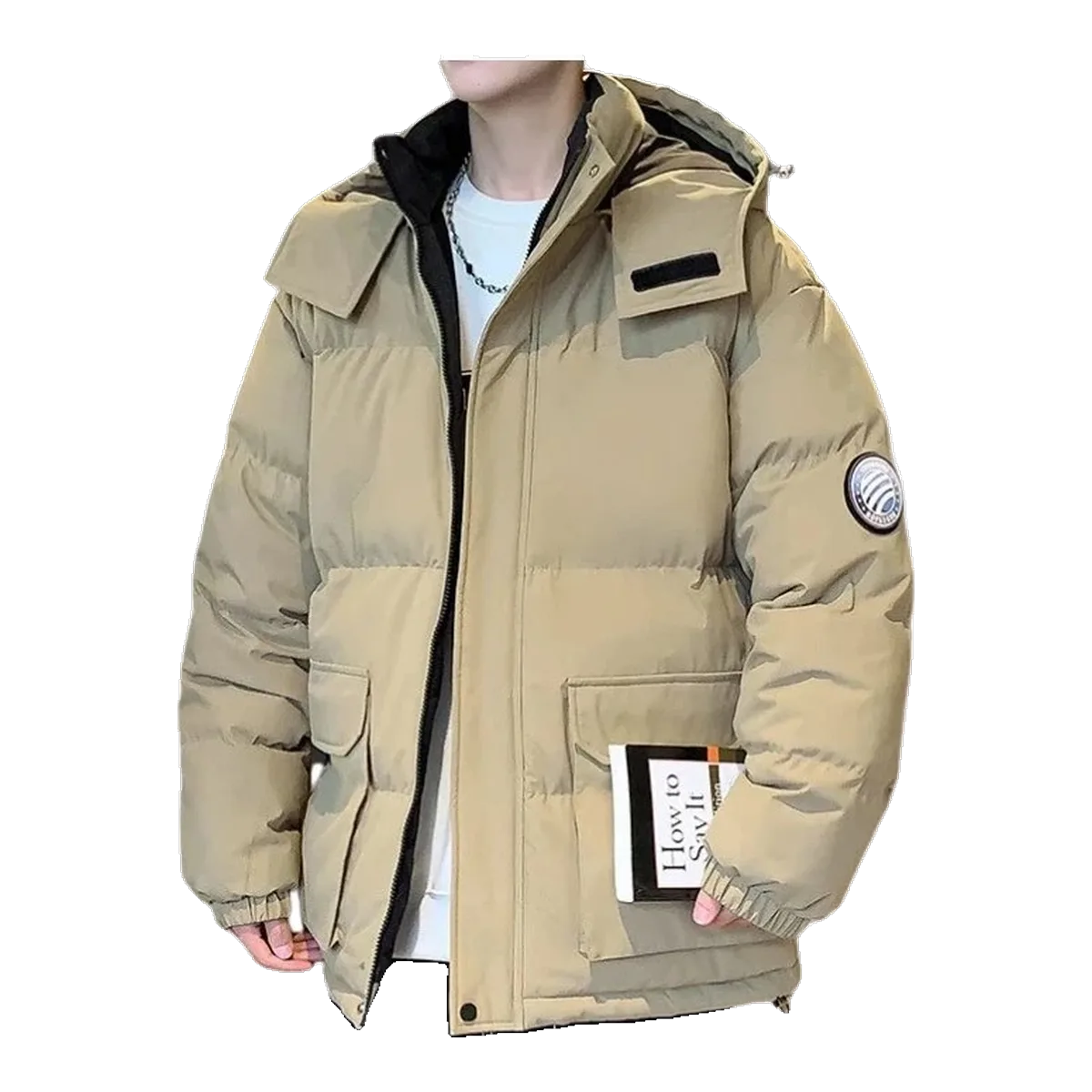 Adidas Down Jacket Beige