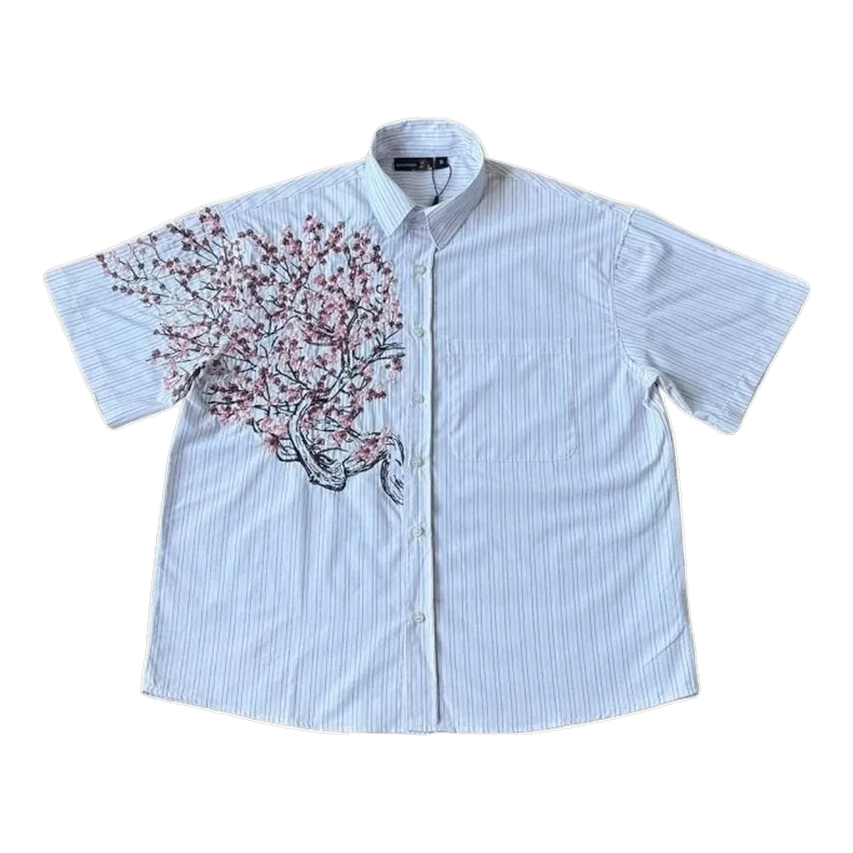 Derschutze Floral Shirt Blue