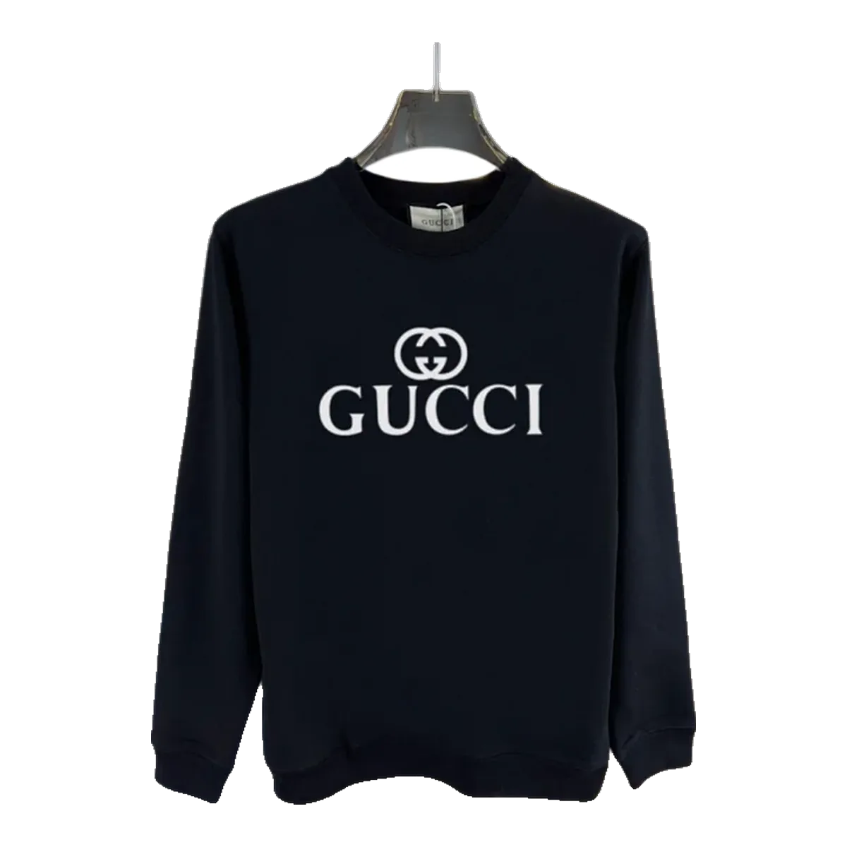 Gucci Navy Interlocking Logo Sweatshirt