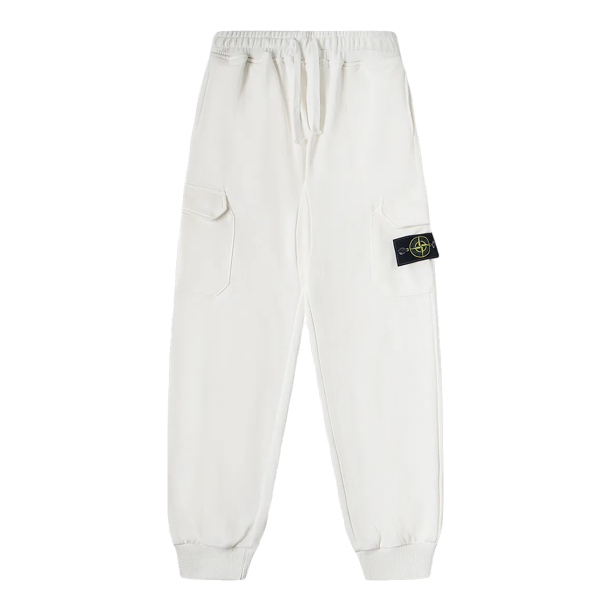 Stone Island White Pants