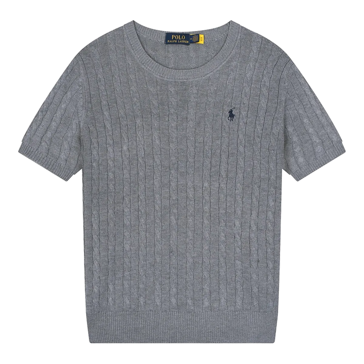 Ralph Lauren Cable Knit Sweater Grey