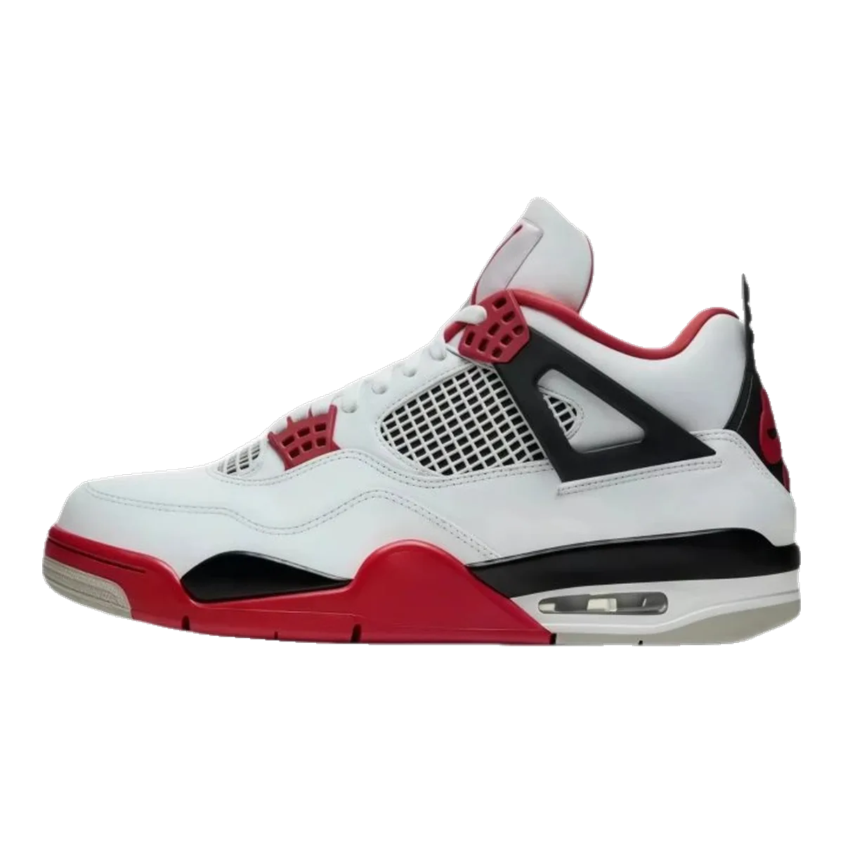 Jordan 4 White Red Sneakers
