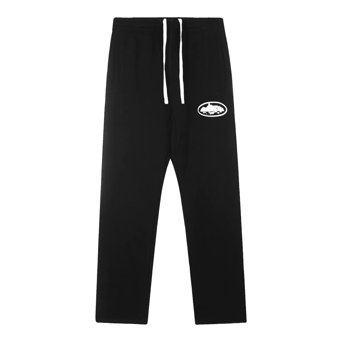 Corteiz Black Logo Joggers