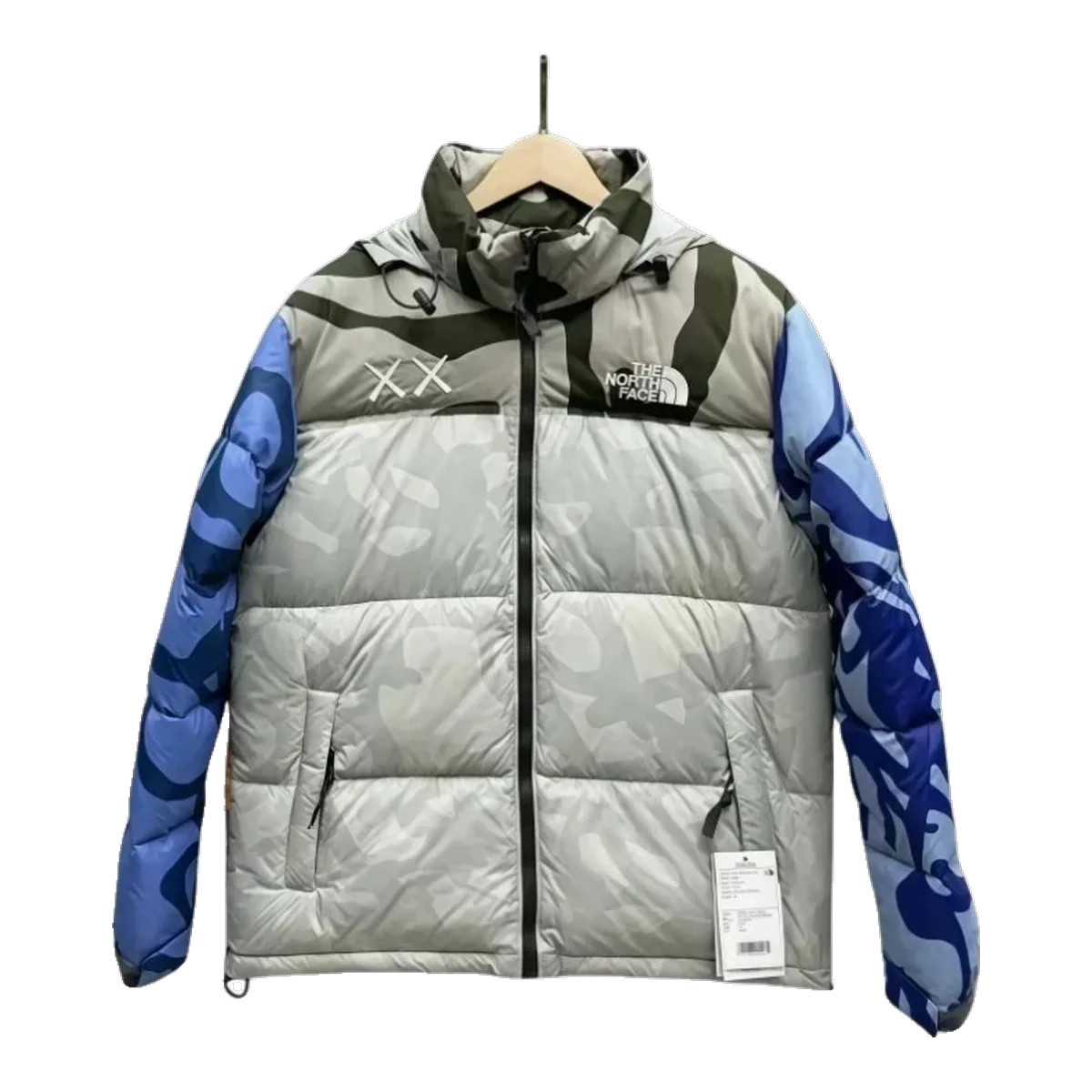The North Face Puffer Jacket Camo