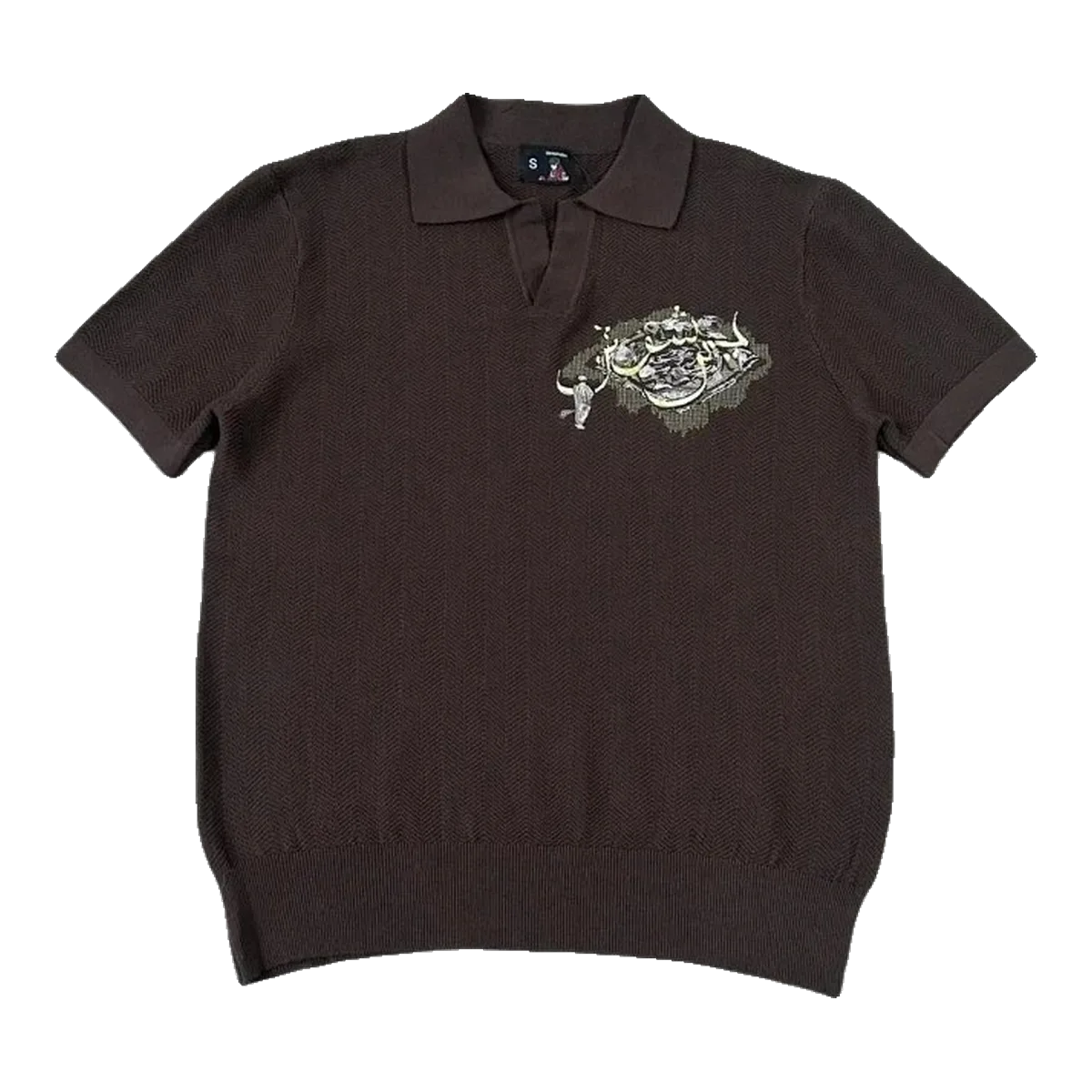 Derschutze Polo Shirt Brown