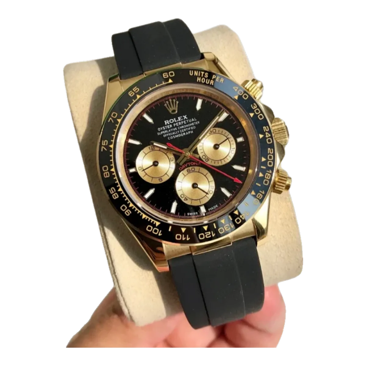 Rolex Daytona Gold Black Dial