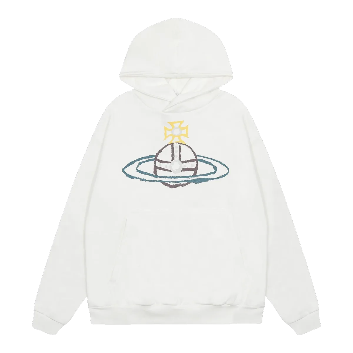 Vivienne Westwood White Orb Hoodie