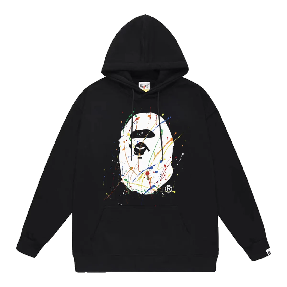 Bape Black Ape Head Hoodie