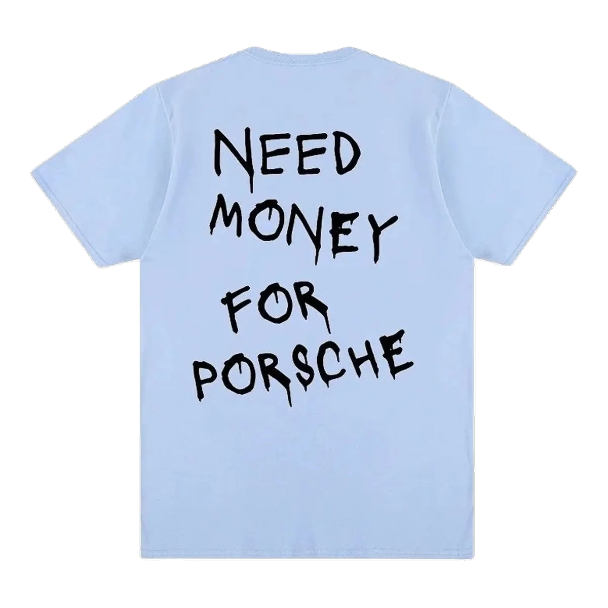 Porsche Blue Slogan T-Shirt