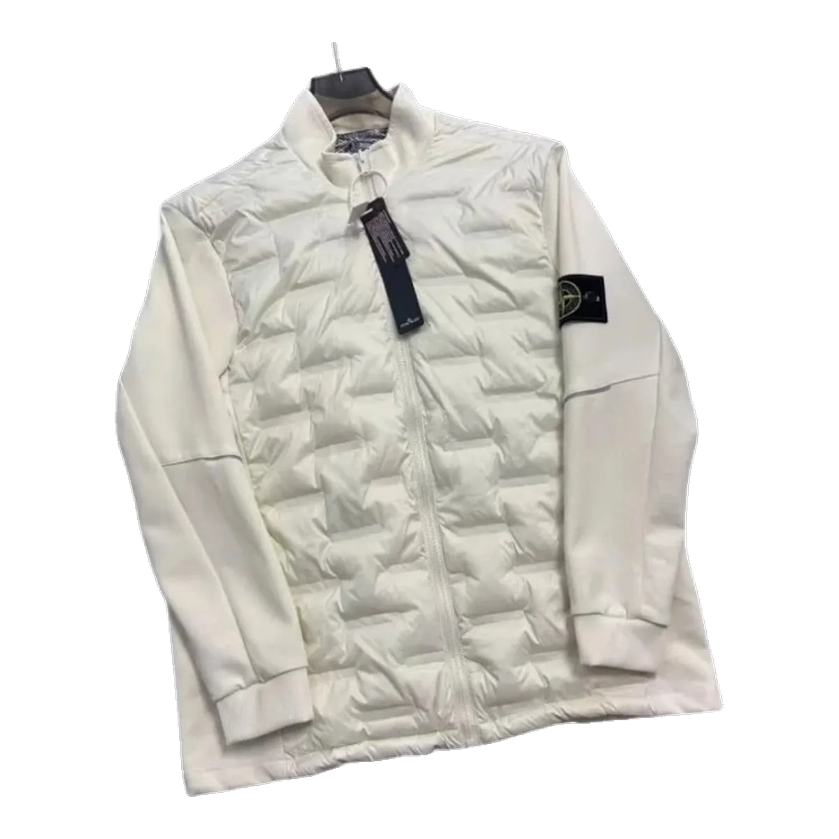 Stone Island Cream Down Jacket