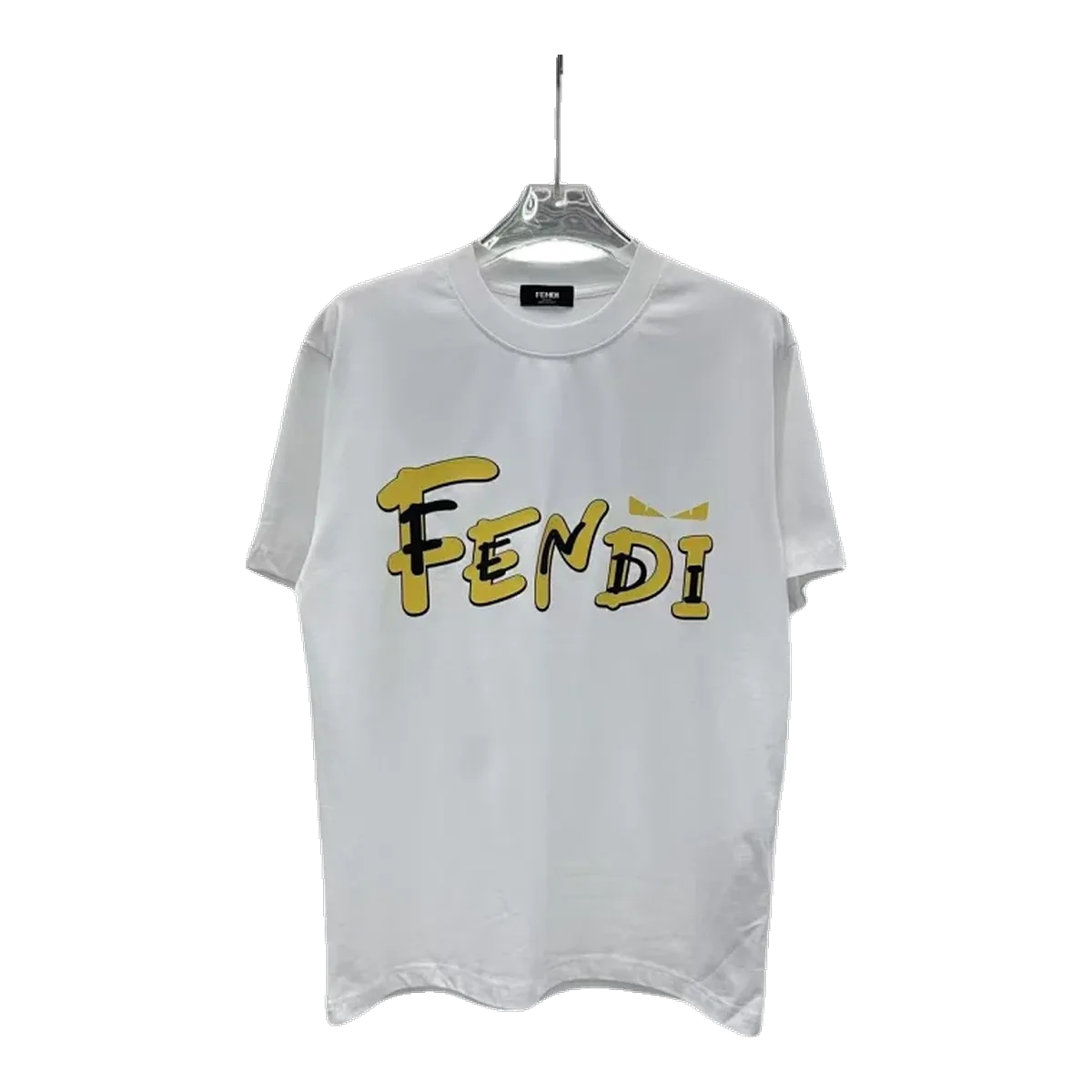 Fendi White Logo T-Shirt