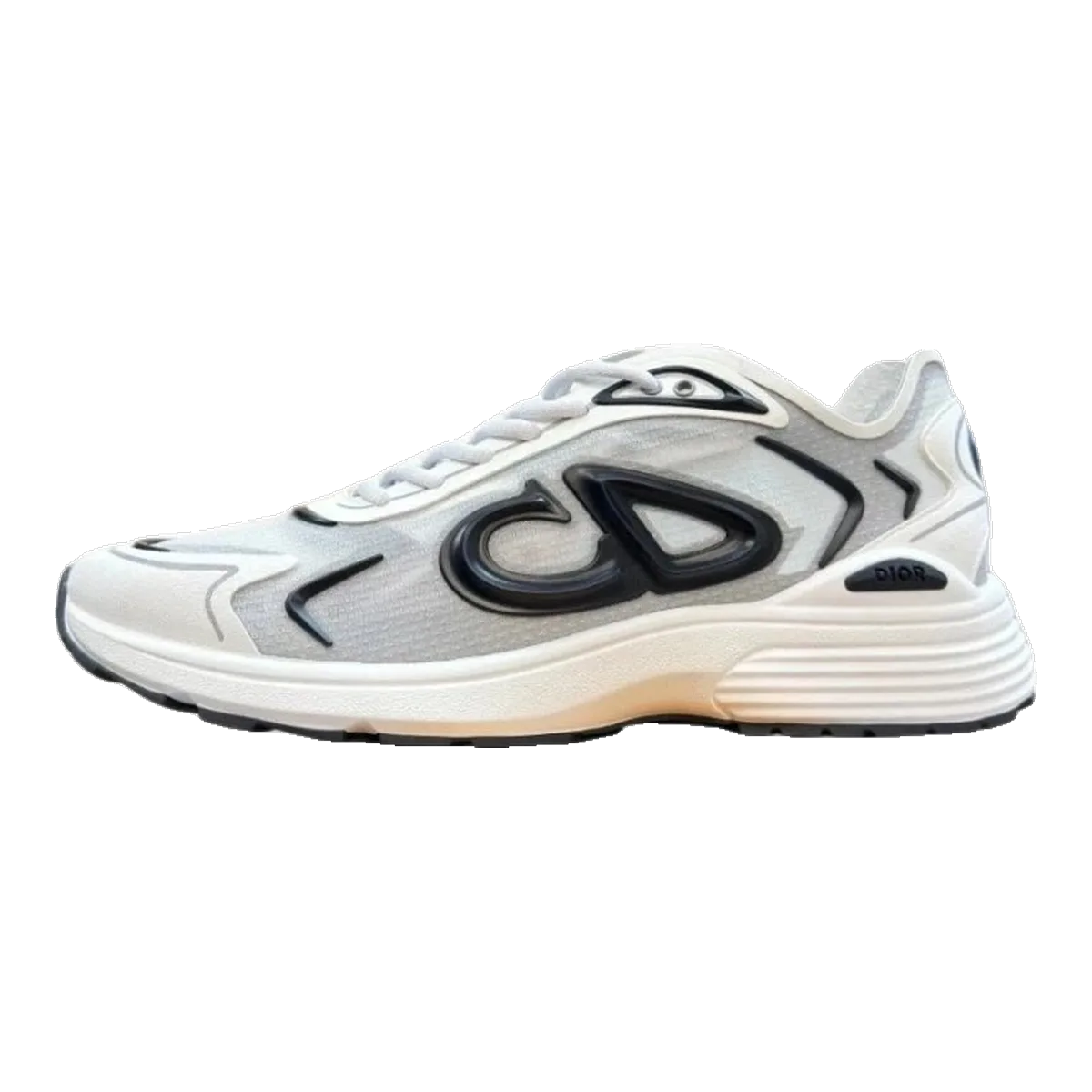 Dior White CD1 Runner Sneakers