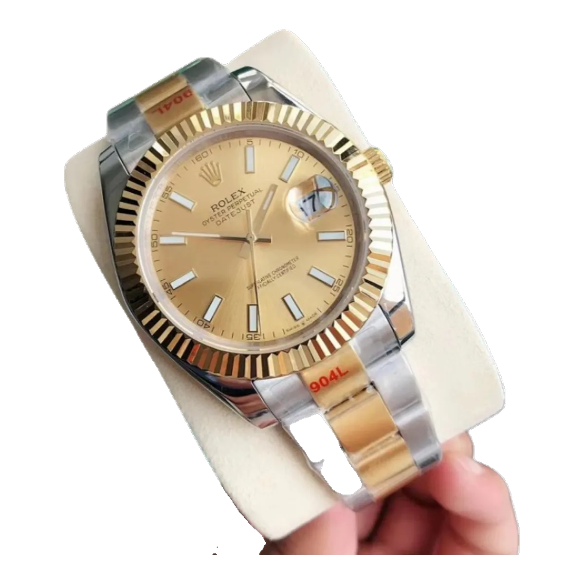 Rolex Watch Gold Dial
