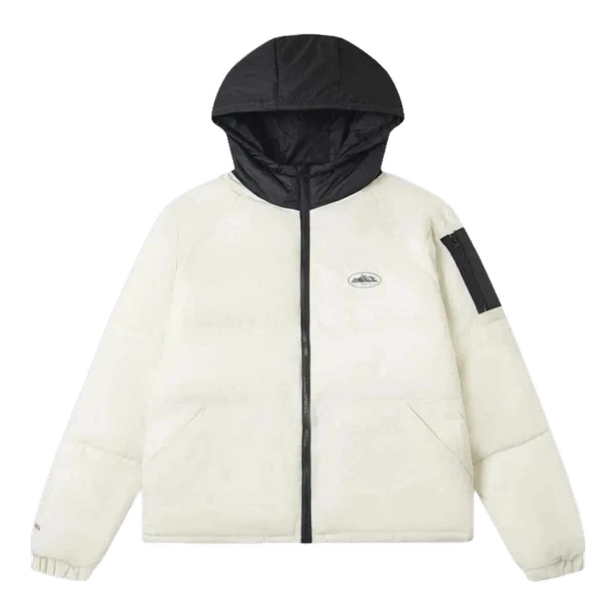 Corteiz Sherpa Fleece Jacket Cream