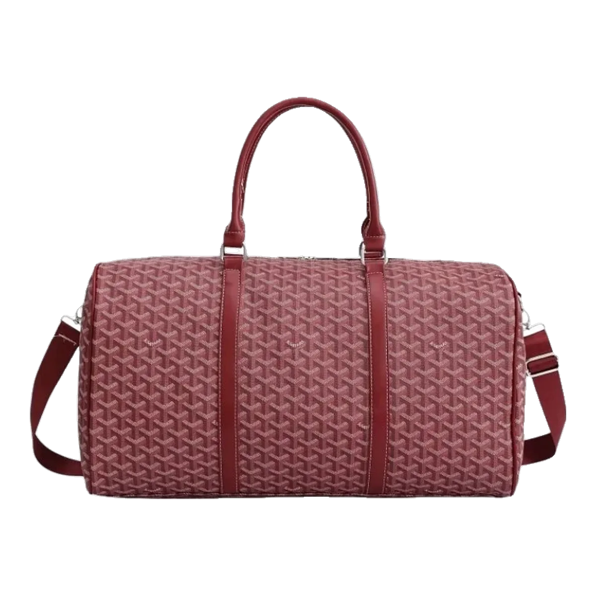 Goyard Red Duffle Bag