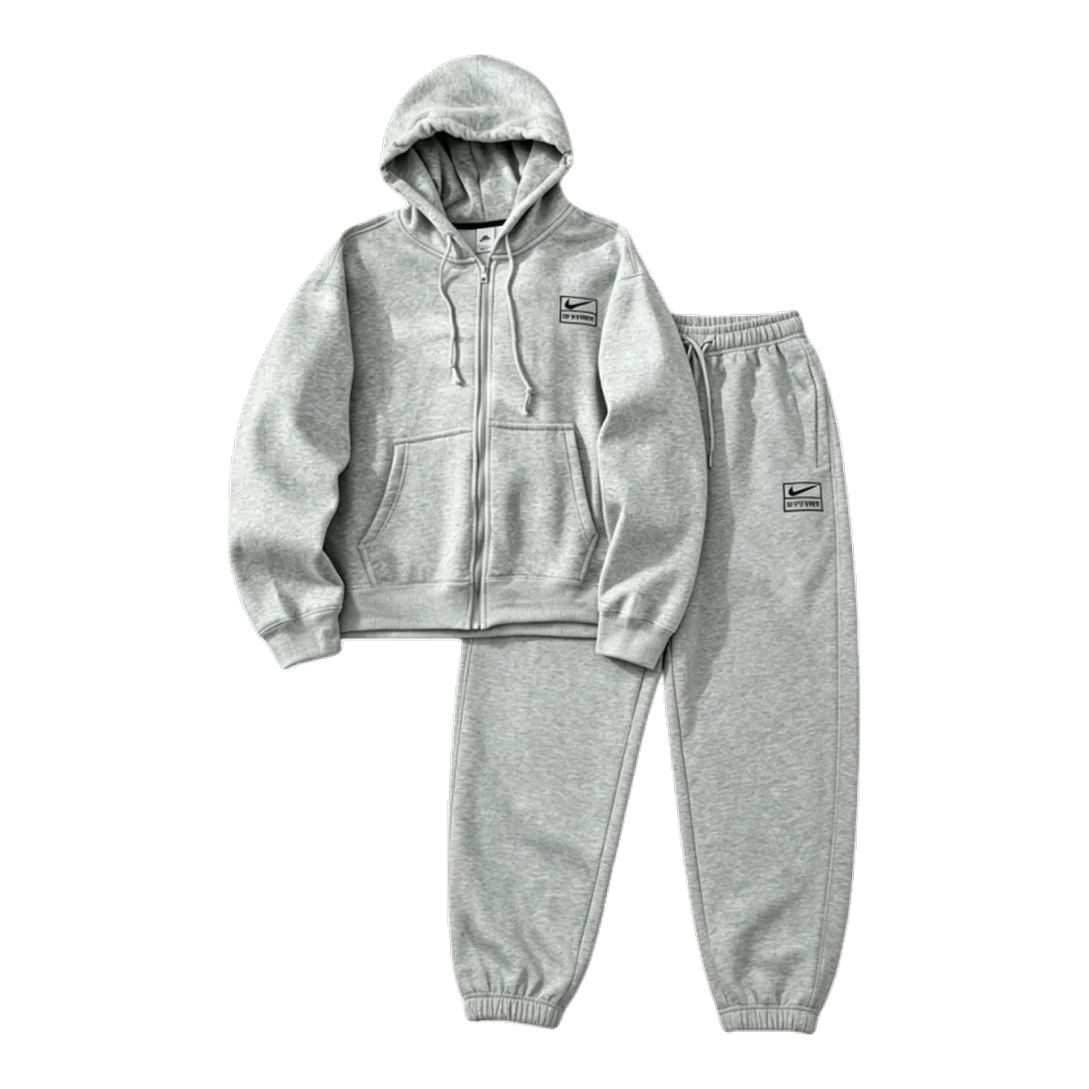 Stussy Grey Hoodie Set