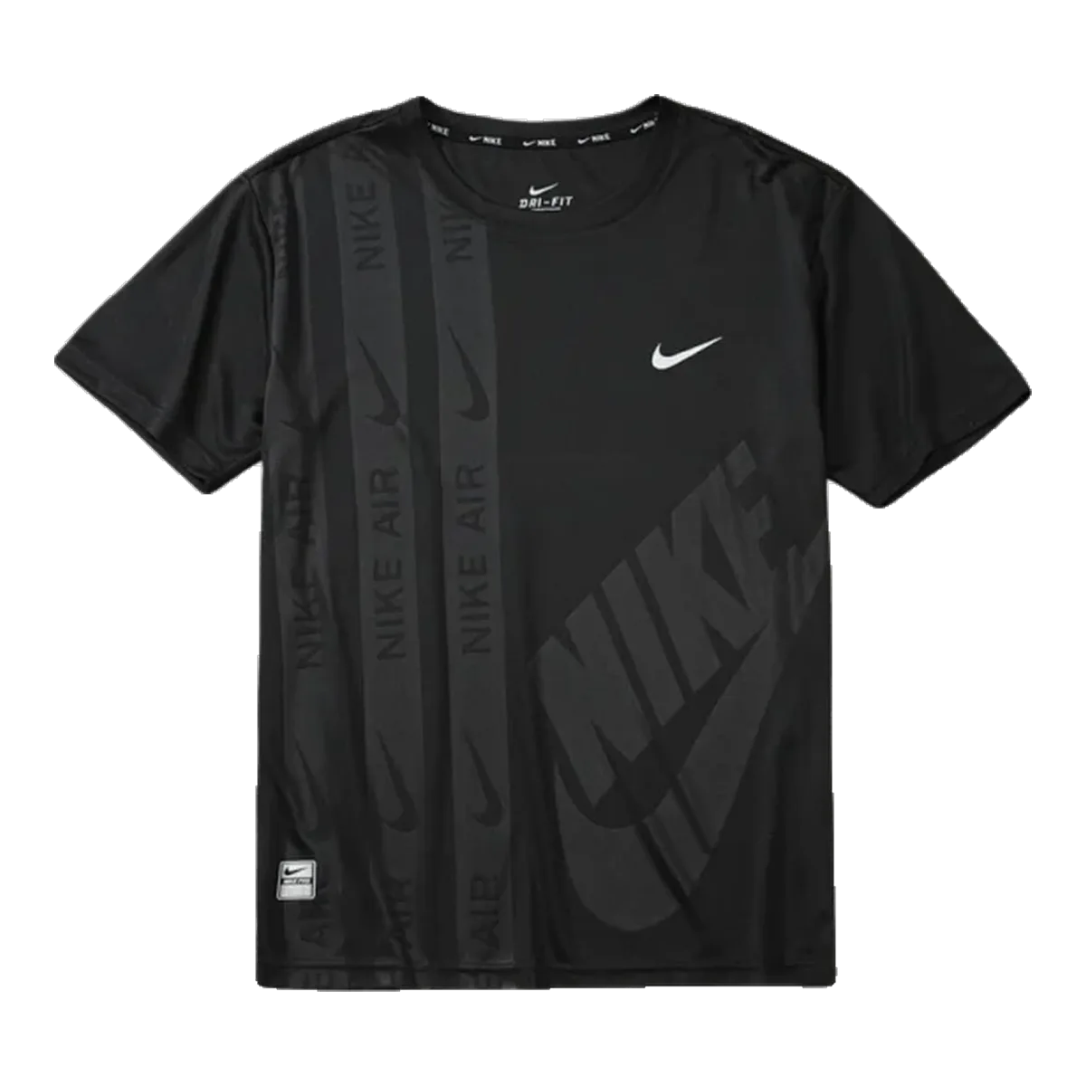 Nike Black Swoosh T-Shirt