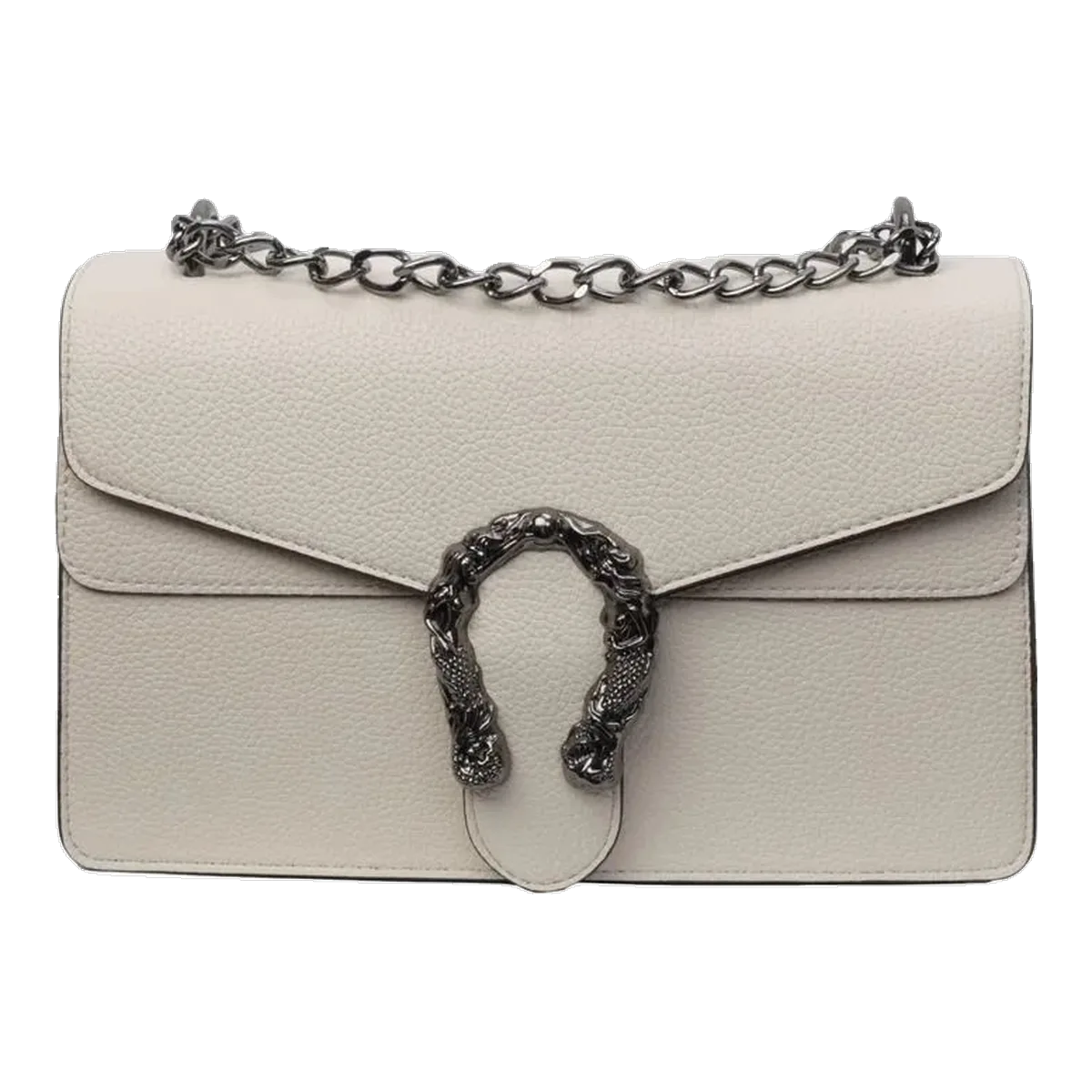 Gucci White Leather Dionysus Bag