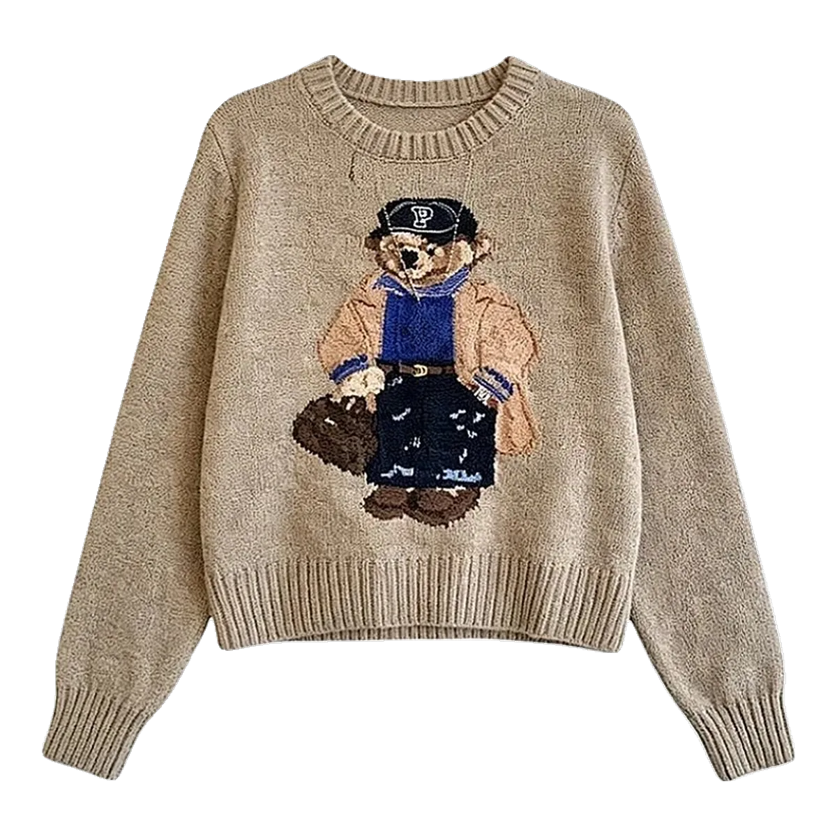 Ralph Lauren Polo Bear Sweater Beige
