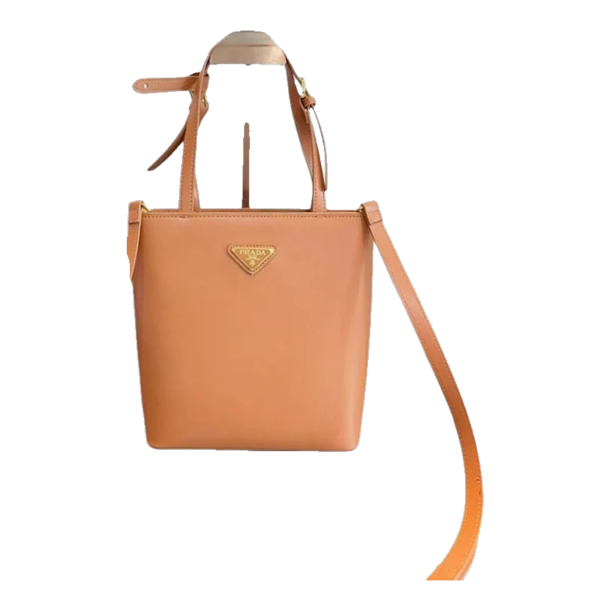 Prada Nylon Crossbody Bag Orange