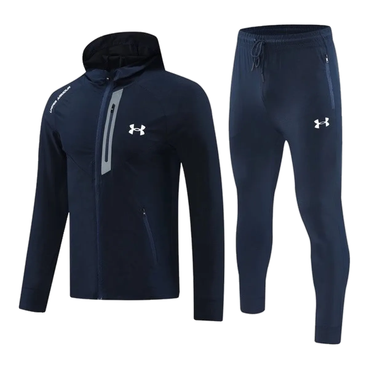 Under Armour Navy Hooded Tracksuit