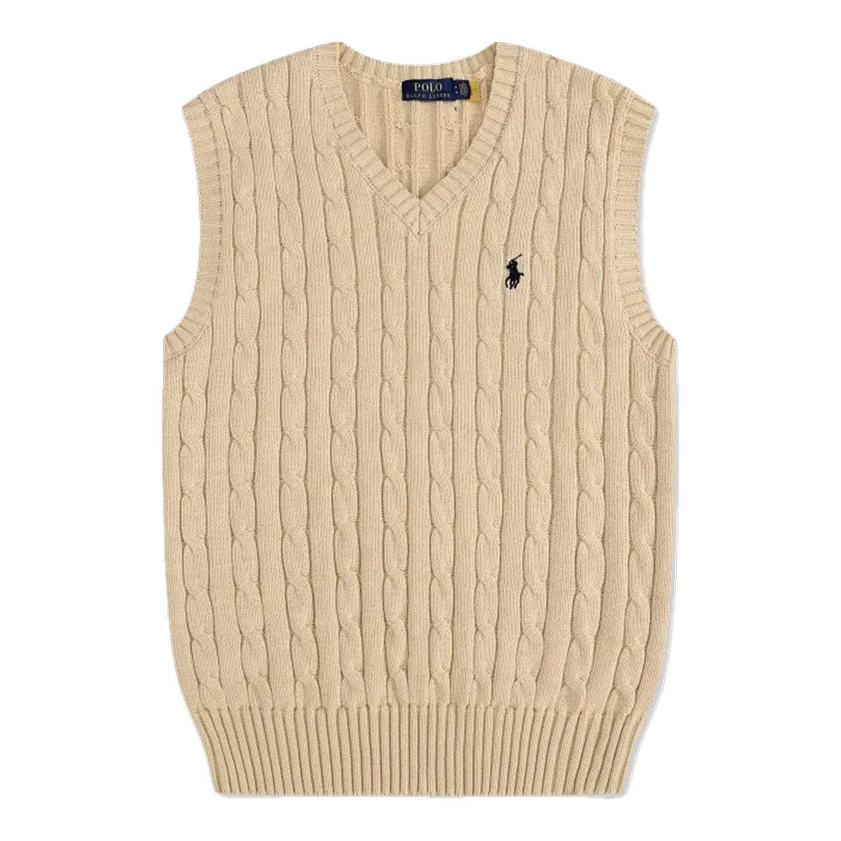 Ralph Lauren Beige Knit Vest