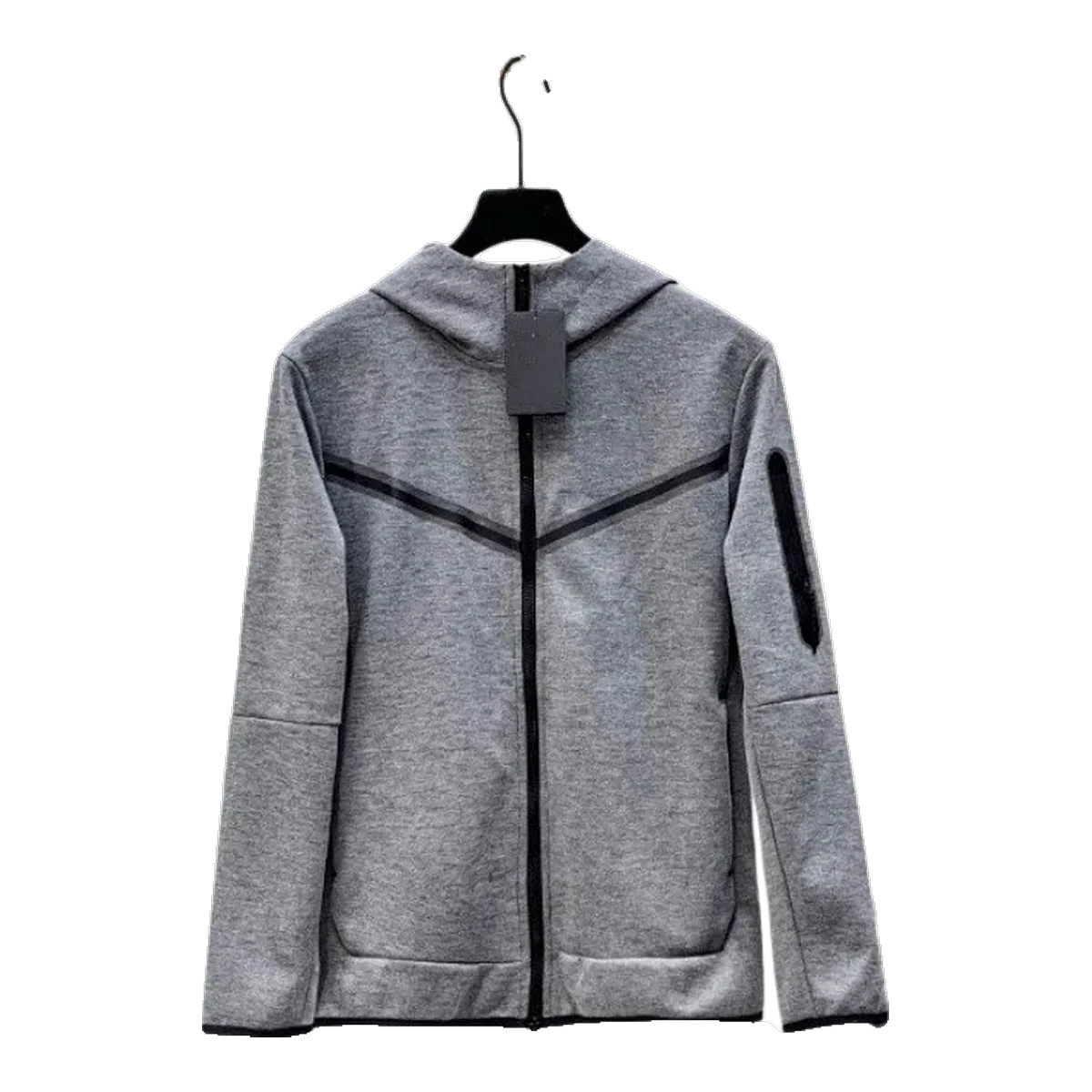 Nike Grey Tech Fleece Zip Hoodie