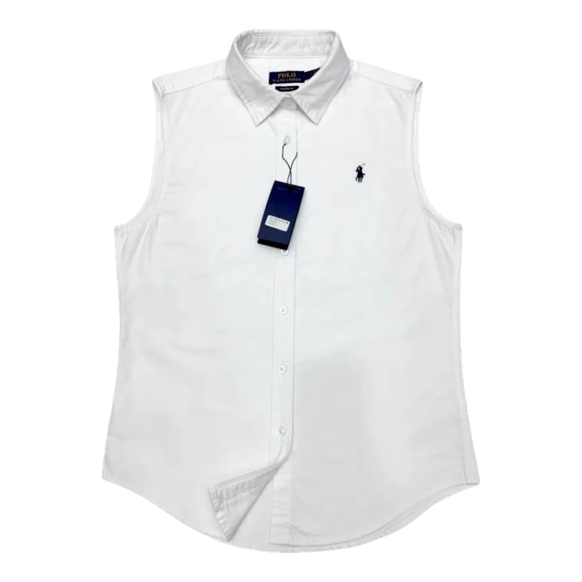 Ralph Lauren Sleeveless Shirt White