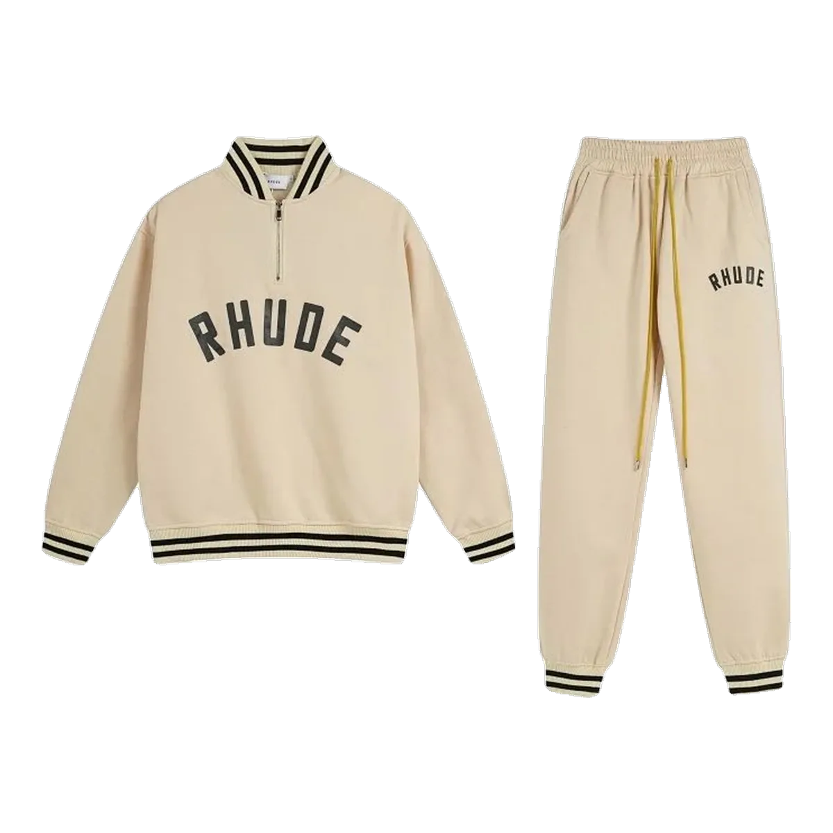 Rhude Tracksuit Cream