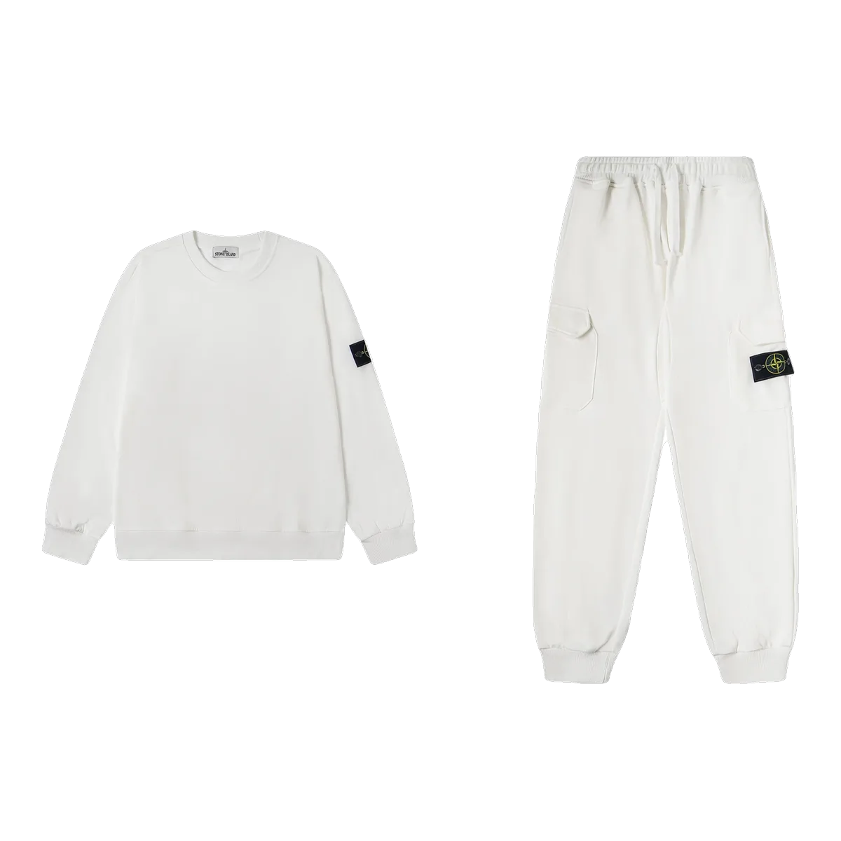 Stone Island White Tracksuit