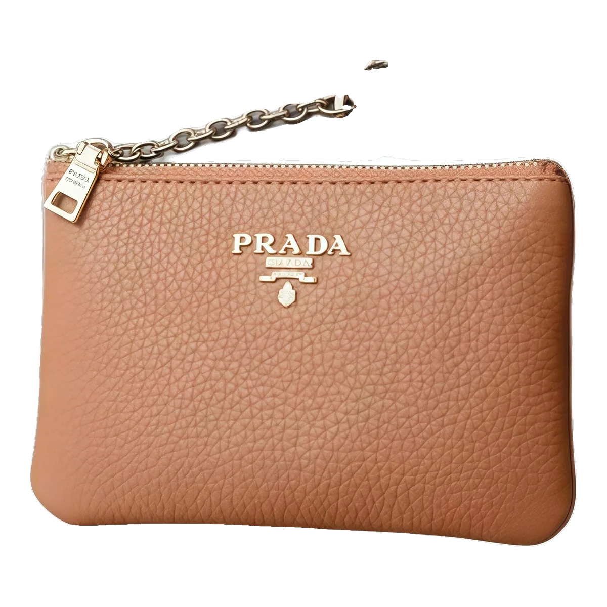 Prada Brown Saffiano Wallet