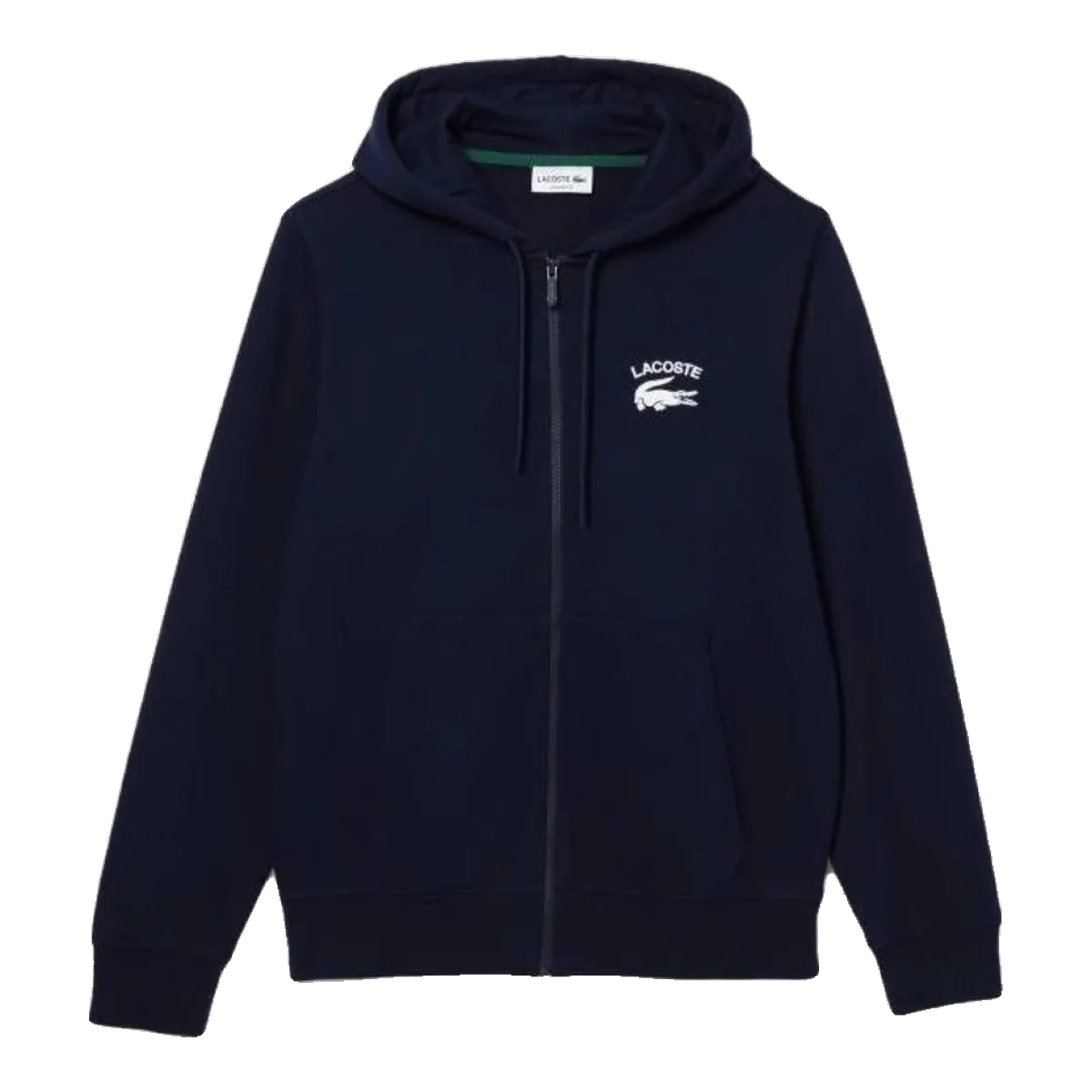 Lacoste Navy Zip Hoodie
