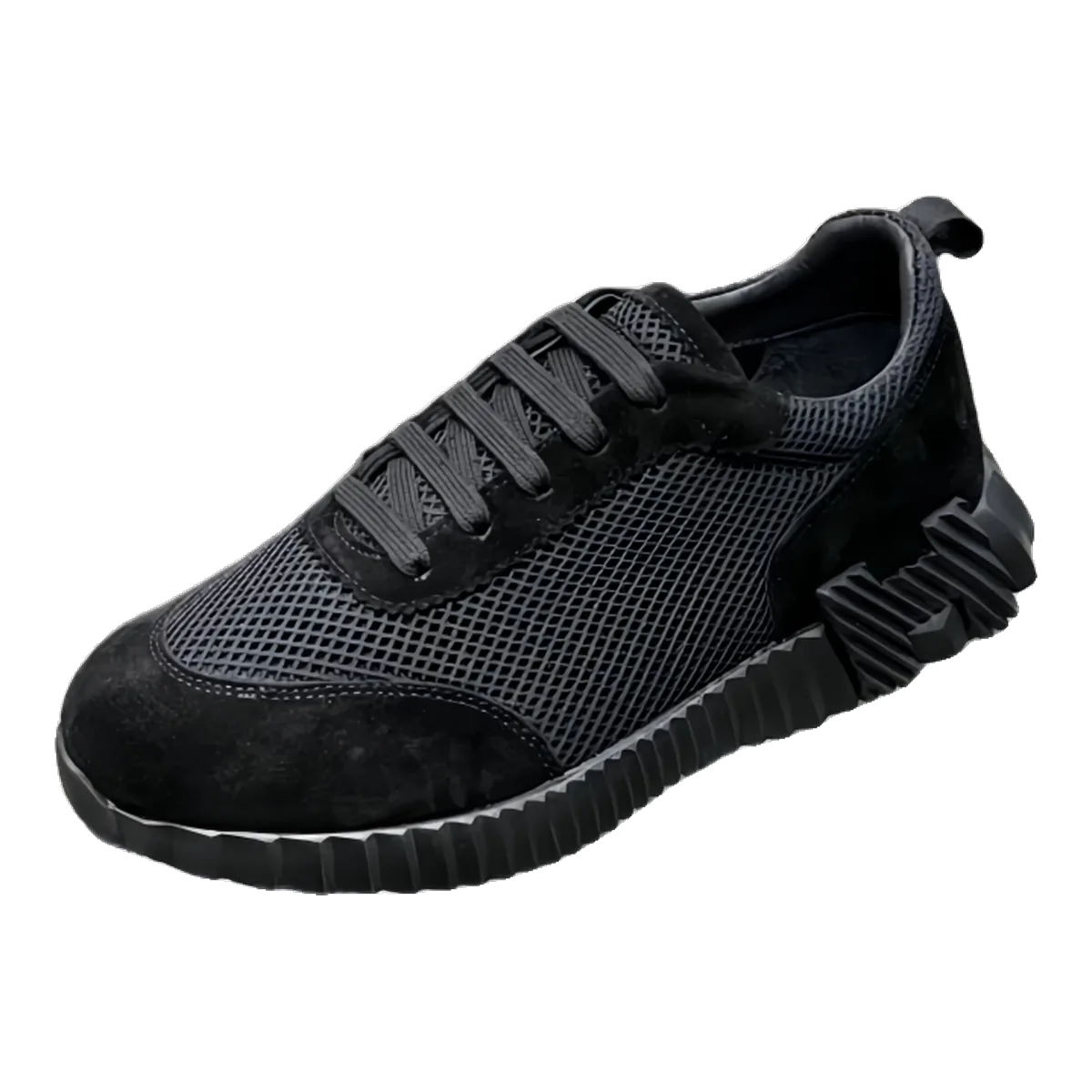 Hermes Navy Sneakers