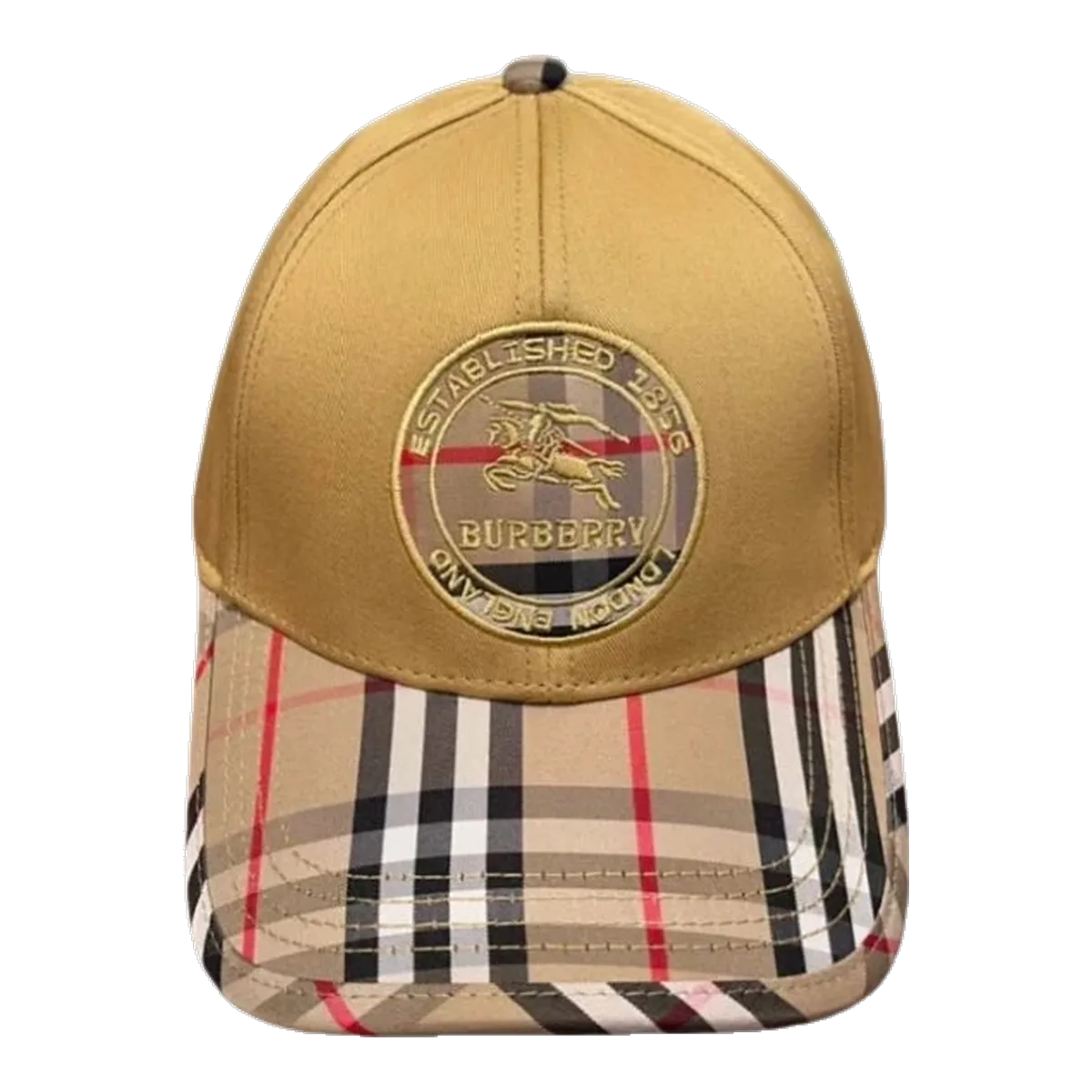Burberry Beige Check Cap
