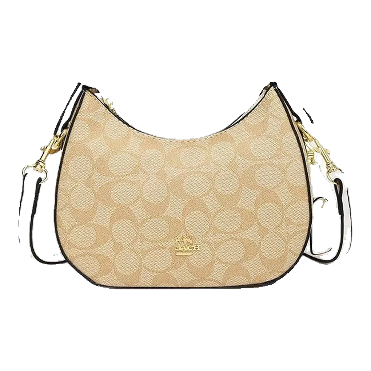 Coach Tan Signature Shoulder Bag